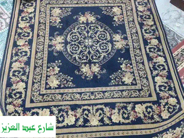 مقتنيات  للبيع لعدم الحاجة سجادة ومشايةتركي حالةممتازة