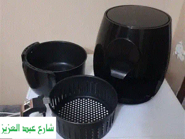 وداعاً للزيت! 🍟 قلاية هوائية (اير فراير) جديدة بالكرتون والضمان - أرض اللواء