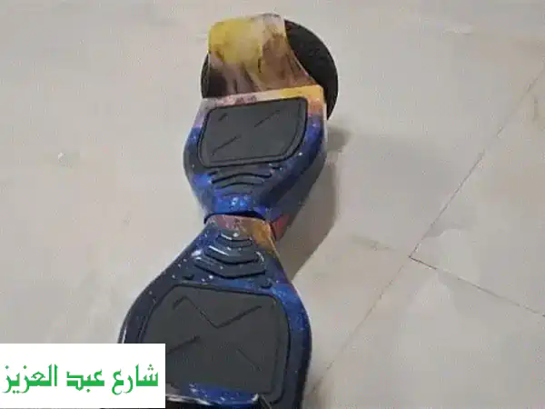 هافر بورد 12 بوصة بحالة الزيرو | للكبار (يتحمل 100 كجم) | أسرع وأكبر من 10 بوصة | كاوتش صب هيفي ديوتي