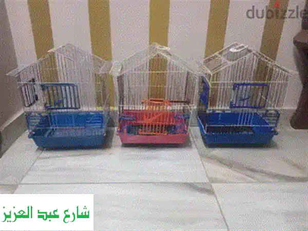 فرصة! قفص عصافير شبه جديد | تصميم مريح لطيورك | (حيوانات وإكسسوارات)