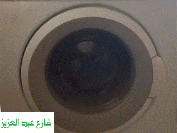 فرصة ذهبية! غسالة فريش فوق اتوماتيك 10 كيلو سيلفر بحالة المصنع 6500 ج. موتور إيطالي موفر للطاقة