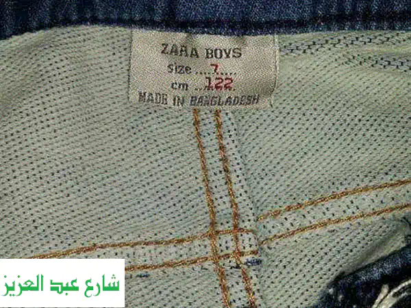 بنطلون جينز Zara مقاس 7 سنوات