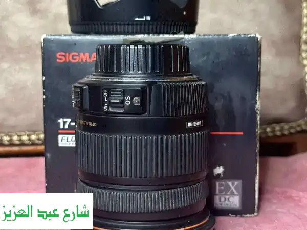 سيجما 17.50 ميلي فتحه احترافيه 2.8 ثابته على كل الزووم