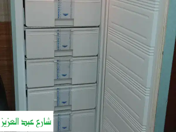 ⚡️ فرصة ذهبية: ديب فريزر كريازي 5 درج | بحالة ممتازة وفيديو توضيحي! ⚡️