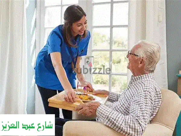 جليسة مسنين وتمريض منزلي بمدينة نصر | رعاية طبية شاملة وحنونة لكل الحالات (ابو انس)