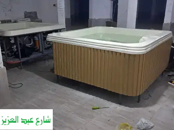 راحة الفنادق والـ 5 نجوم بقت في بيتك. . (جاكوزي مساج مائي)