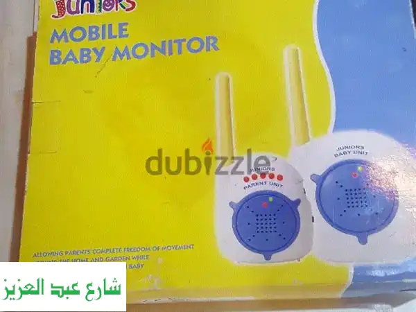 جهاز مراقبة صوت الطفل اللاسلكي: استمع، تحدث، واطمئن...