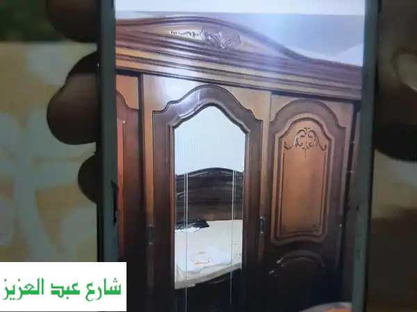 لا تفوتها! غرفة نوم دمياطي خشب قوى (شراء 2024) بحالة الزيرو - كاملة بسعر لا يصدق!