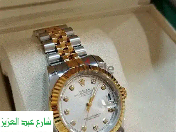 ساعة رولكس ديت جست 31 مم نسائية كوارتز | حركة...
