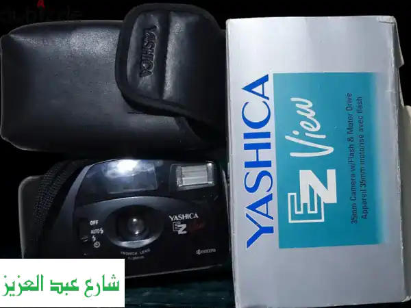 كاميرا yashica Ez view مستعمله مرة واحدة فقط بحاله الجديدة