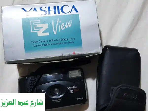 كاميرا yashica Ez view مستعمله مرة واحدة فقط بحاله الجديدة