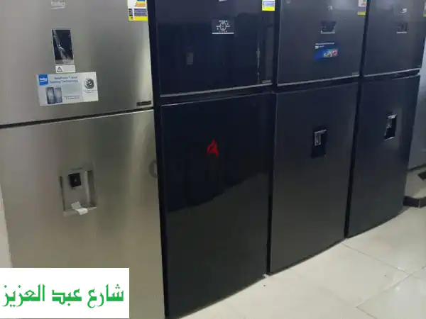 ثلاجة  سامسونج والجى حالات ممتازة من معرض العبادى للأجهزة