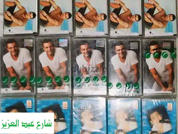 كنوز الزمن الأصيل: CDs وكاسيت أصلي جديد – عمرو دياب، راغب، شيرين والمزيد!