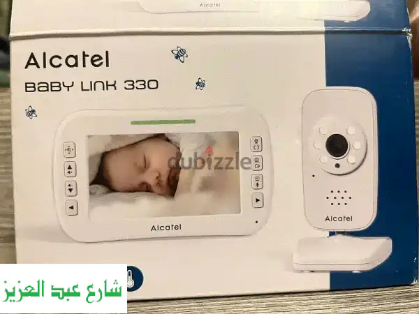 جديد بالكرتونة! جهاز مراقبة الأطفال Alcatel HD بشاشة...