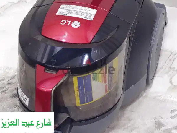 فرصة ذهبية! مكنسة LG كهربائية (كالجديدة) - استعمال 5...