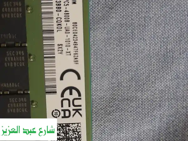 رام  Samsung DDR5 UDIMM بسعة 16 جيجابايت