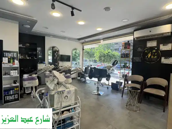 فرصة استثمارية ذهبية: صالون حلاقة رجالي للبيع بمدينة نصر | دخل 100 ألف+ شهريًا