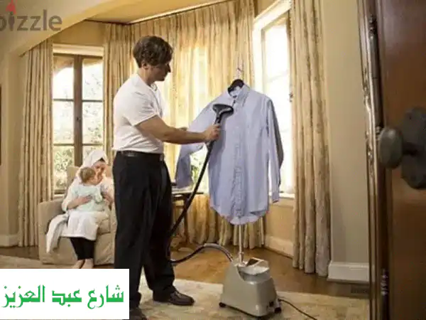 Jiffy Steamer J2000: مكواة بخار أمريكية احترافية | وداعاً للتجاعيد في دقيقة!