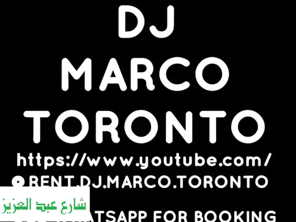DJ MARCO TORONTO