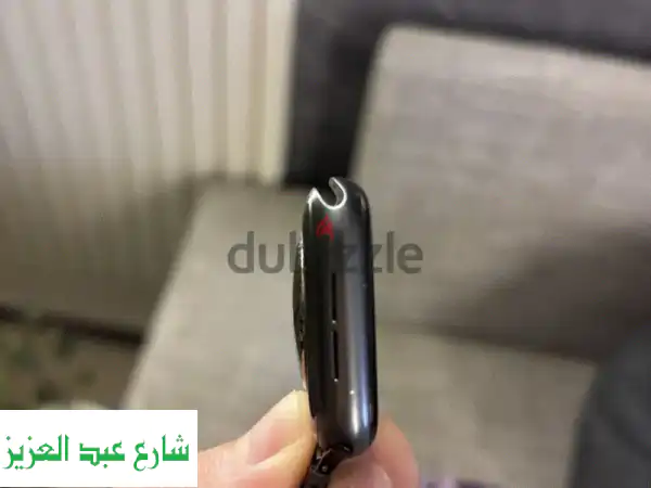 🌟 فرصتك الذهبية! Apple Watch Series 6 GPS+Cellular 44mm | بطارية 83% | صحة، لياقة، تواصل | شاحن أصلي