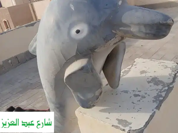 دلافين من الفيبر حجم كبير