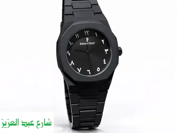 ساعة كربون ارقام عربية عرض خاص لفترة محدودة