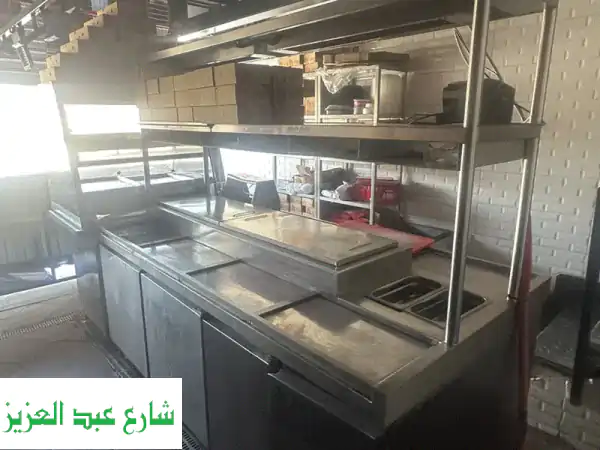 تلاجه كونتر جزيره مستورده ٢ متر ونص ف متر ٢٠ عمق