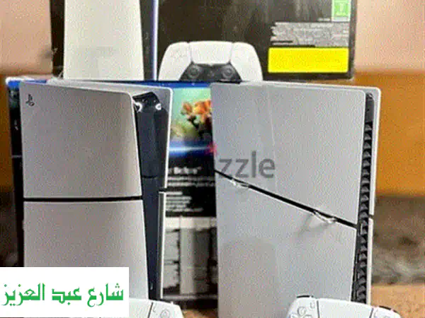 Playstation 5 slim Digital used  PS5 ديجيتال كسر زيرو بضمان 6 شهور
