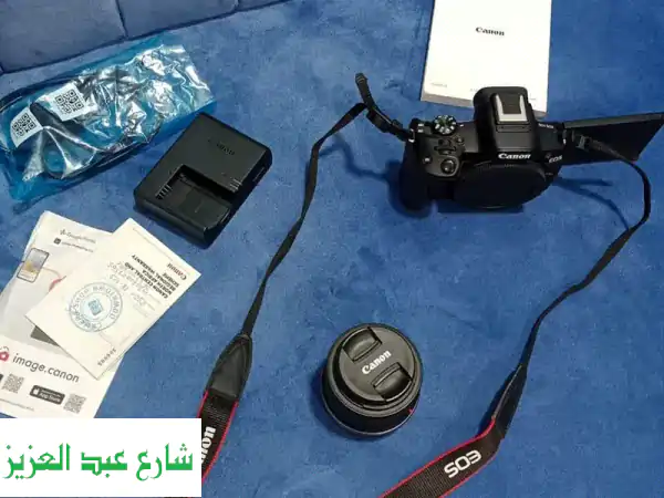 فرصة ذهبية: كاميرا Canon EOS R50 بحالة ممتازة جداً - تصوير احترافي بسعر لا يُقاوم!