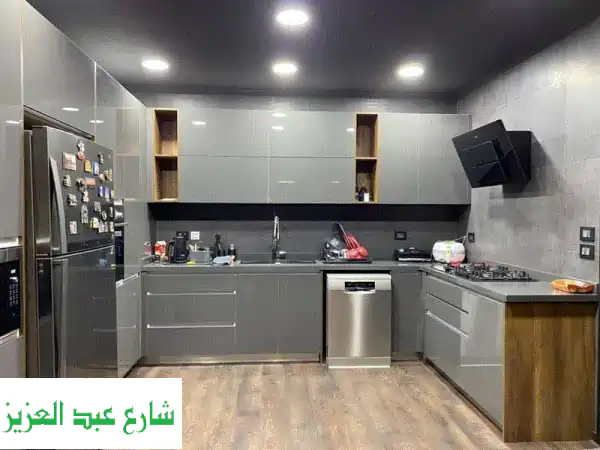 مطابخ بولي لاك تركي من شركه كستنيوم مطبخ اعلى...