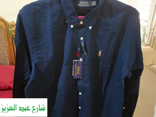 Ralph Lauren Oxford Shirt Slim Fit for Men  قميص رجالي اوريجنال