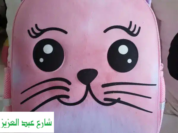 شنطه مدرسه و مقلمه جلوسى برايد glossy bird