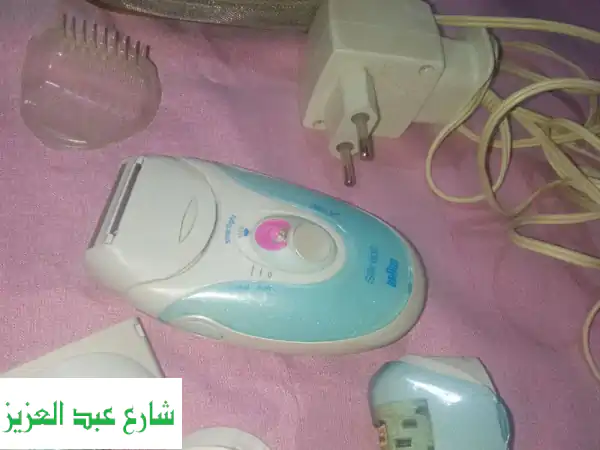 وداعاً للشعر! Braun Silk-épil الألماني الأصلي (وارد الخليج) - سر بشرة ناعمة تدوم.