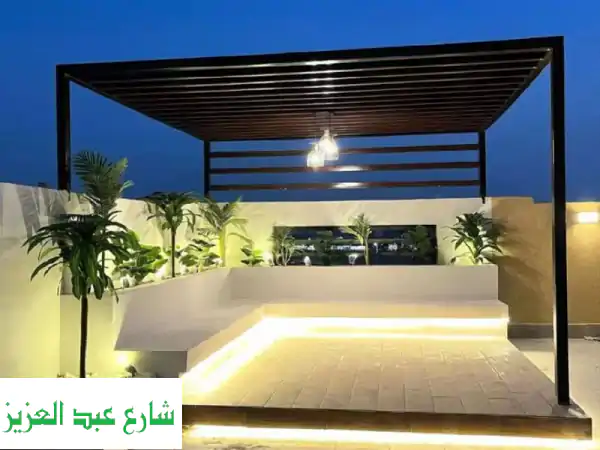 أفضل حدادة فورجية وبرجولات حديد | جودة، متانة وأسعار لا تُنافس!