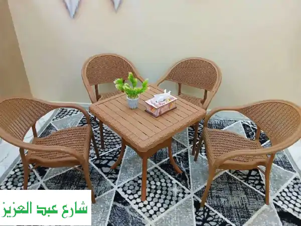 بنقدم لك منتجات بلاستيك بجودة عالية وتصنيع احترافي يناسب احتياجات التجار وأصحاب المحلات أطقم كراسي ...