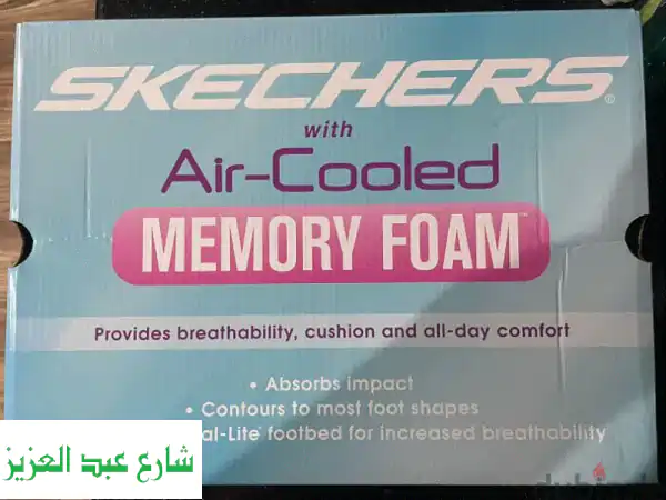 Skechers (Memory foam  Air Cooled)