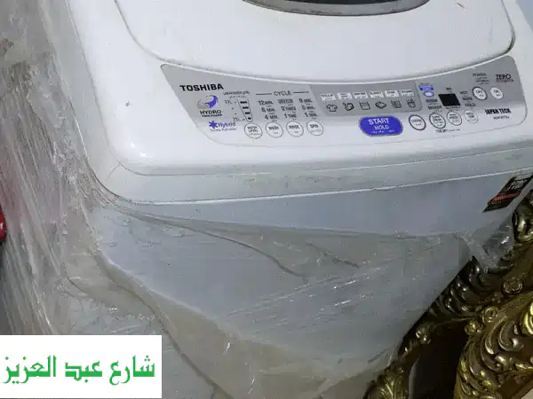 فرصة ذهبية: غسالة توشيبا (10/12 ك) بحالة ممتازة جداً...