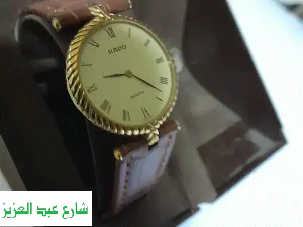 امتلك الأناقة الخالدة: ساعة رادو أصلية بحالة...