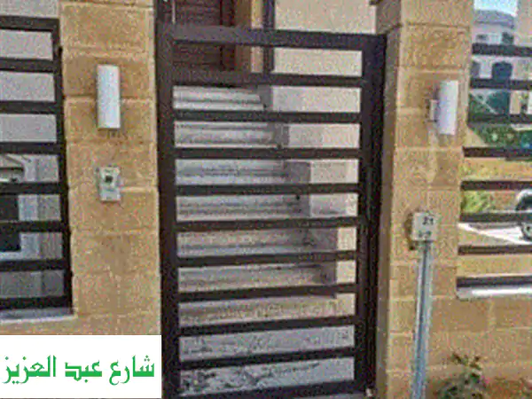 سور حديد شرائح: حماية وأناقة لمنزلك | تركيب بجميع المحافظات