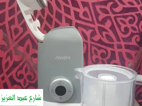 محضر طعام الأطفال الذكي: بخار وهرس لغذاء صحي وسريع لطفلك! (جديد ومستورد)