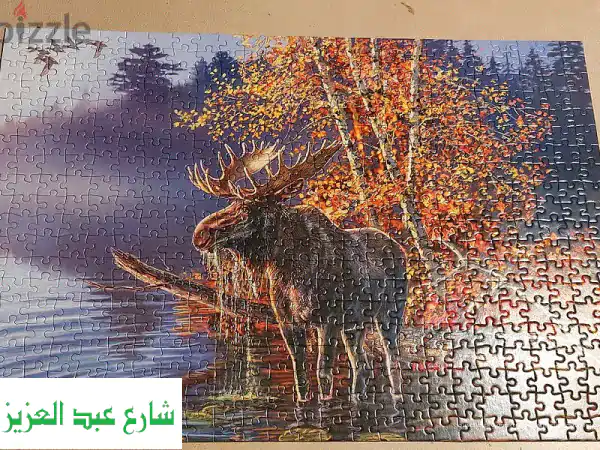 Jigsaw Puzzle 500 pieces لغز بانوراما 500 قطعة