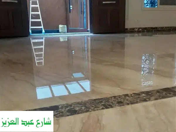 تنفيذ جميع أعمال الرخام الطبيعي والصناعي