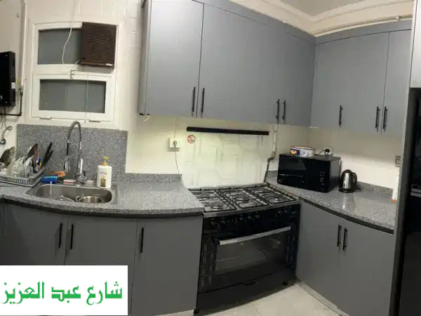 مطبخ  starwood  mdfمستعمل ست شهور فقط للبيع مع الخلاط...