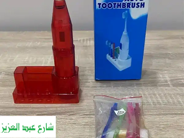 فرشة أسنان بالبطارية مزودة ب (4 فرش ) وارد امريكا...