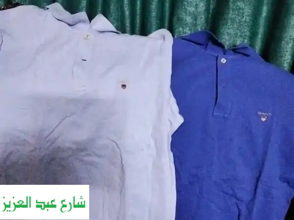 تيشرتات أصلية للرجال: لاكوست، بوس، تومي، بولو، جانت | مقاس L-XL بحالة ممتازة