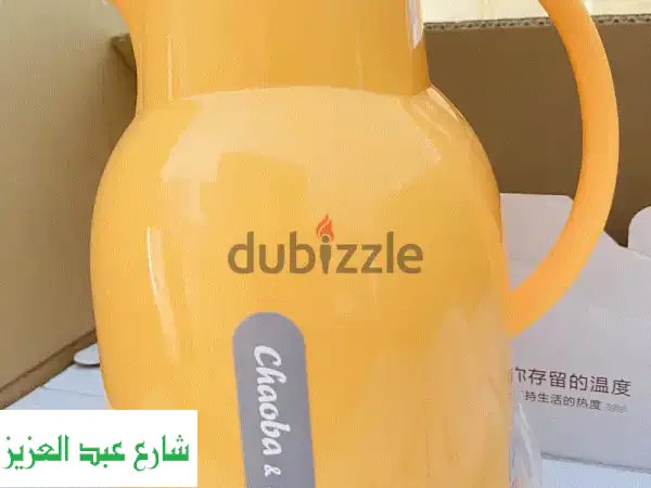 ترمس زجاج داخلي بيد خشبية: أحدث الموديلات،...