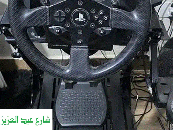 Thrustmaster T300 Racing Wheel – بحالة ممتازة دركسيون و بدالات و جير