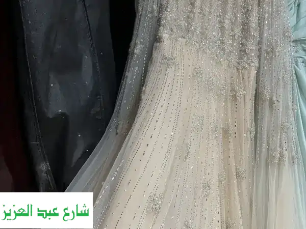 فستان خطوبة/سواريه جديد 48-50 | تألقي بإبداع مي...