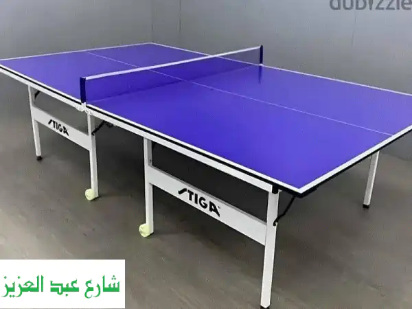 تحدَّ مهاراتك! طاولة تنس بينج بونج استيجا 16مم مستوردة...