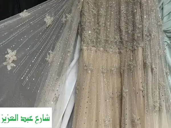 فستان خطوبة/سواريه جديد 48-50 | تألقي بإبداع مي علام برشدي، الإسكندرية